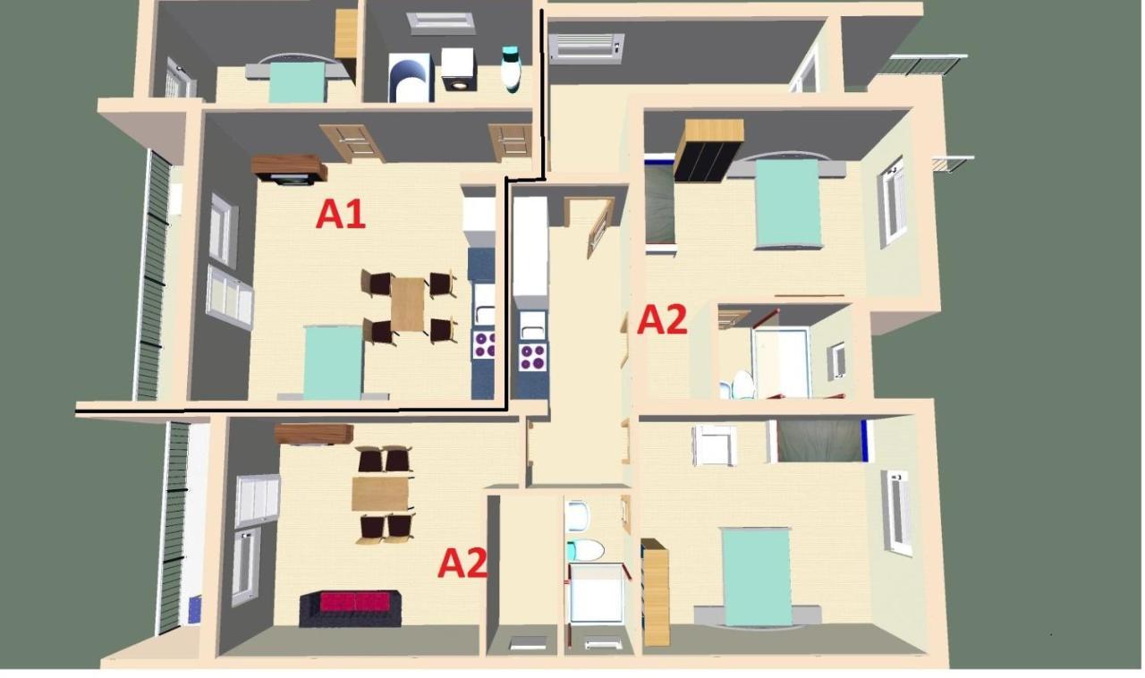 Apartmani Nada Mustapic Brela Bagian luar foto