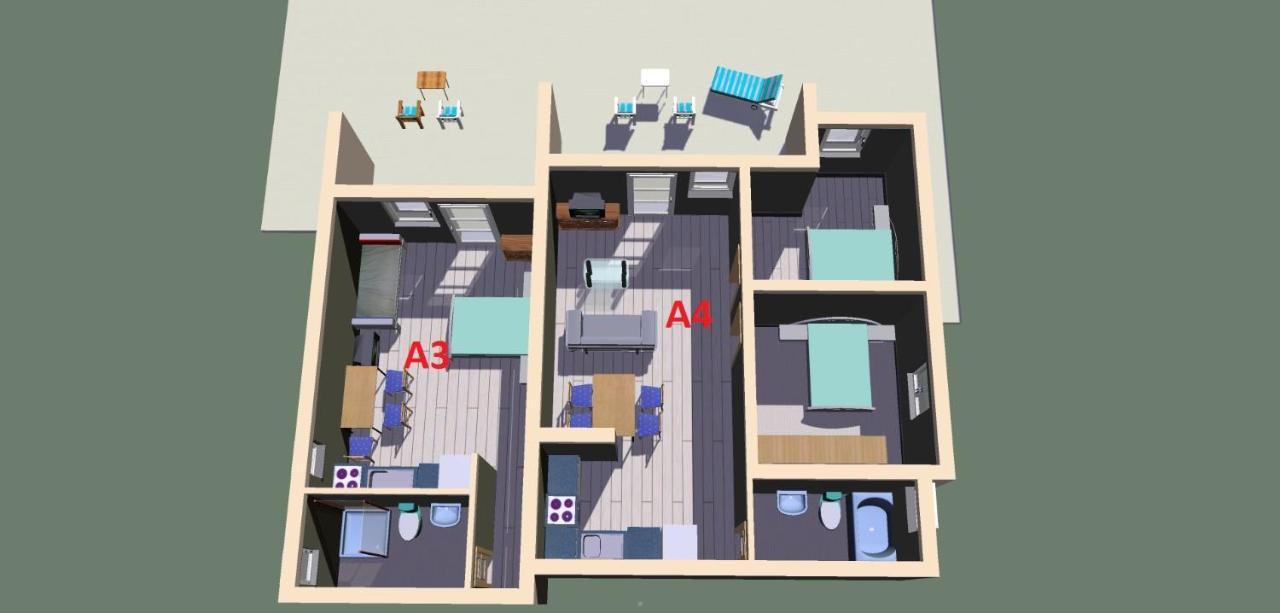 Apartmani Nada Mustapic Brela Bagian luar foto